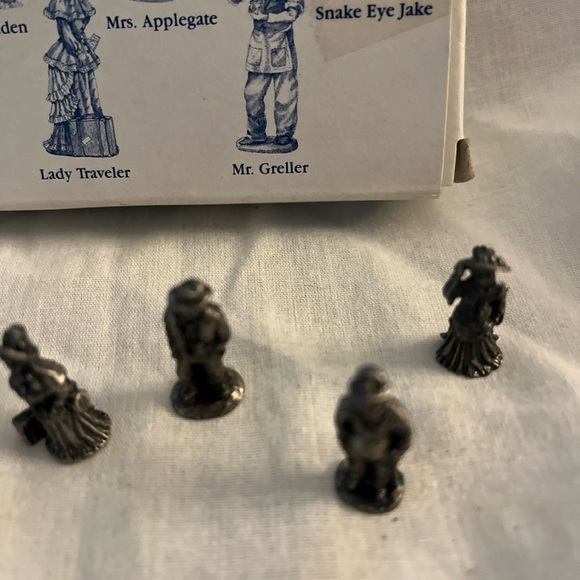 The Americana Pewter Collection AH31 6 Different Pewter Figurines - Picture 4 of 4